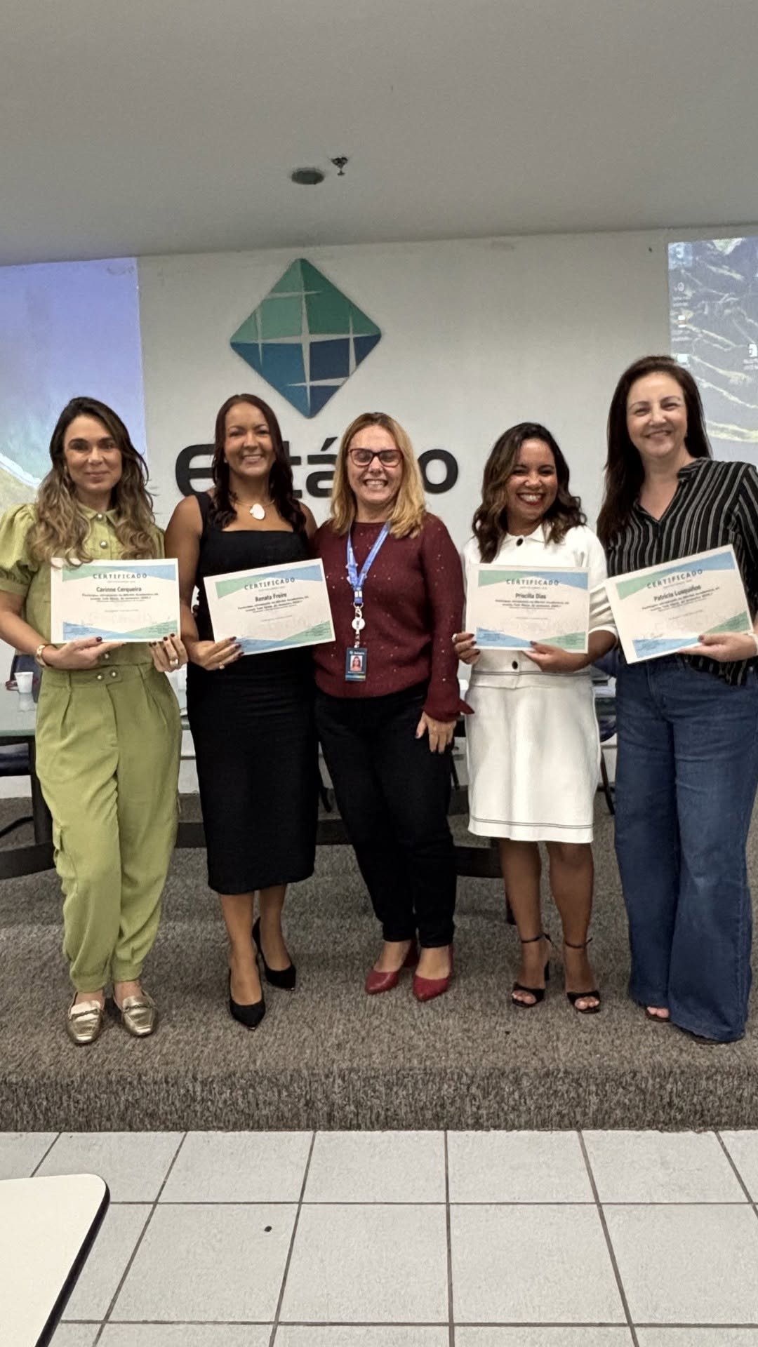Mentoradas em evento
