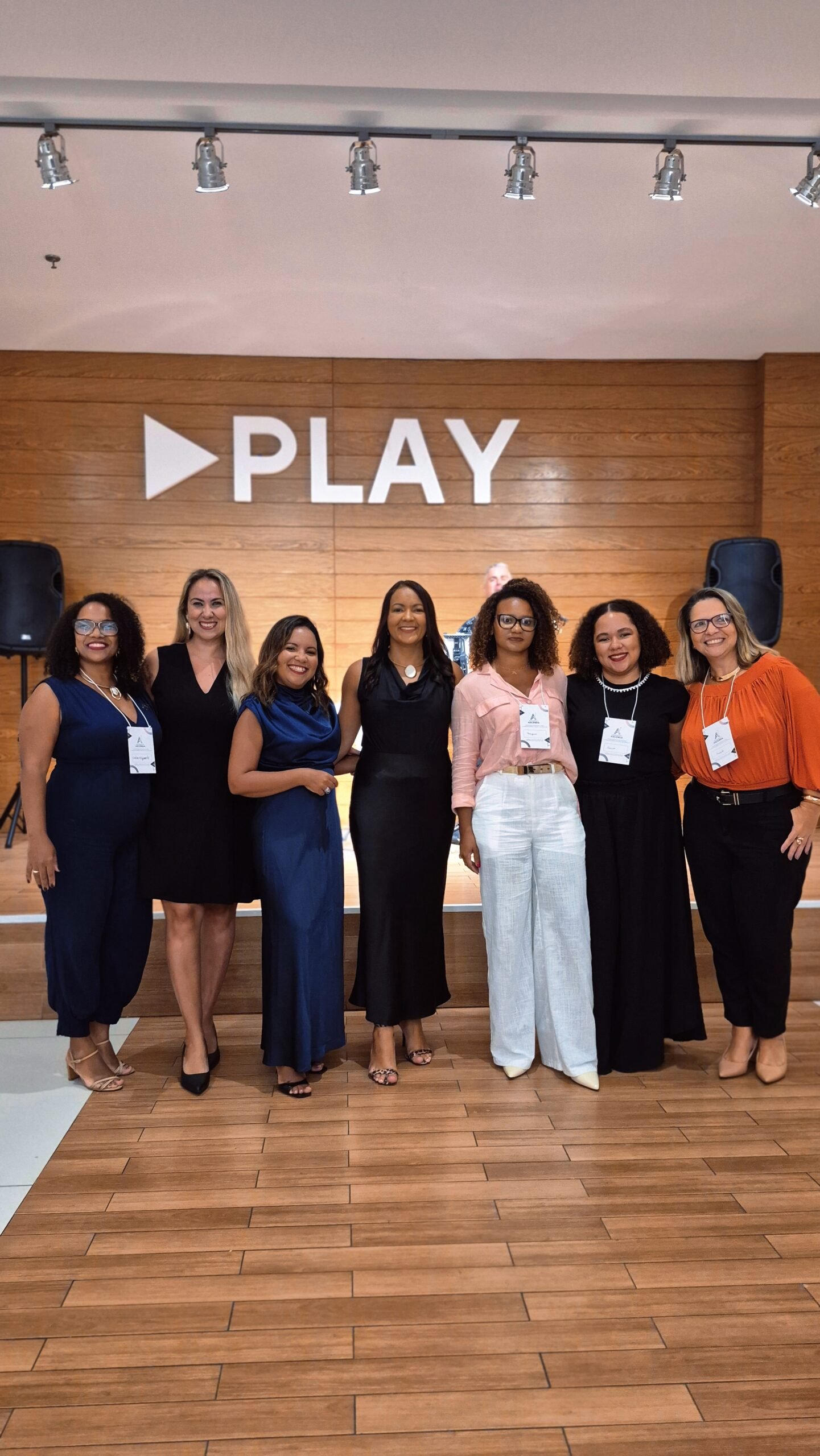 Mentoradas em evento